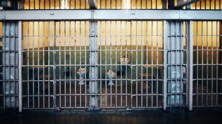 An Empty prison cell